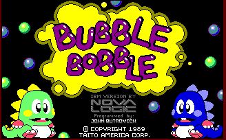 Bubble Bobble juego dos abandonware