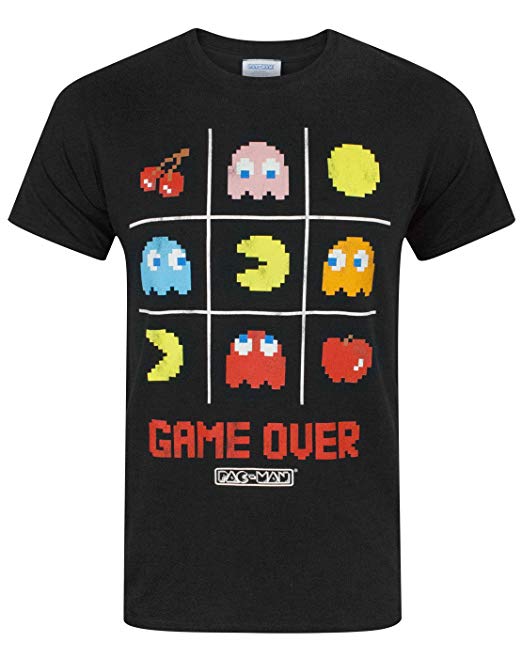 Camiseta PacMan - Game over