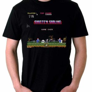 Camiseta Hombre Ghosts'n Goblins Arcade