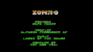 Zona 0 video juego PC (Ms-Dos) 1991